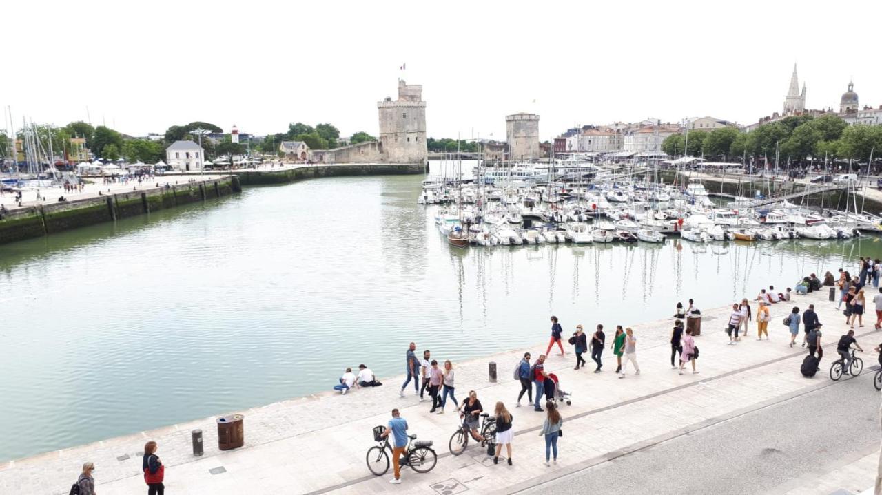 Ferienwohnung La Blanche La Rochelle Vue Sur Les Tours Exterior foto